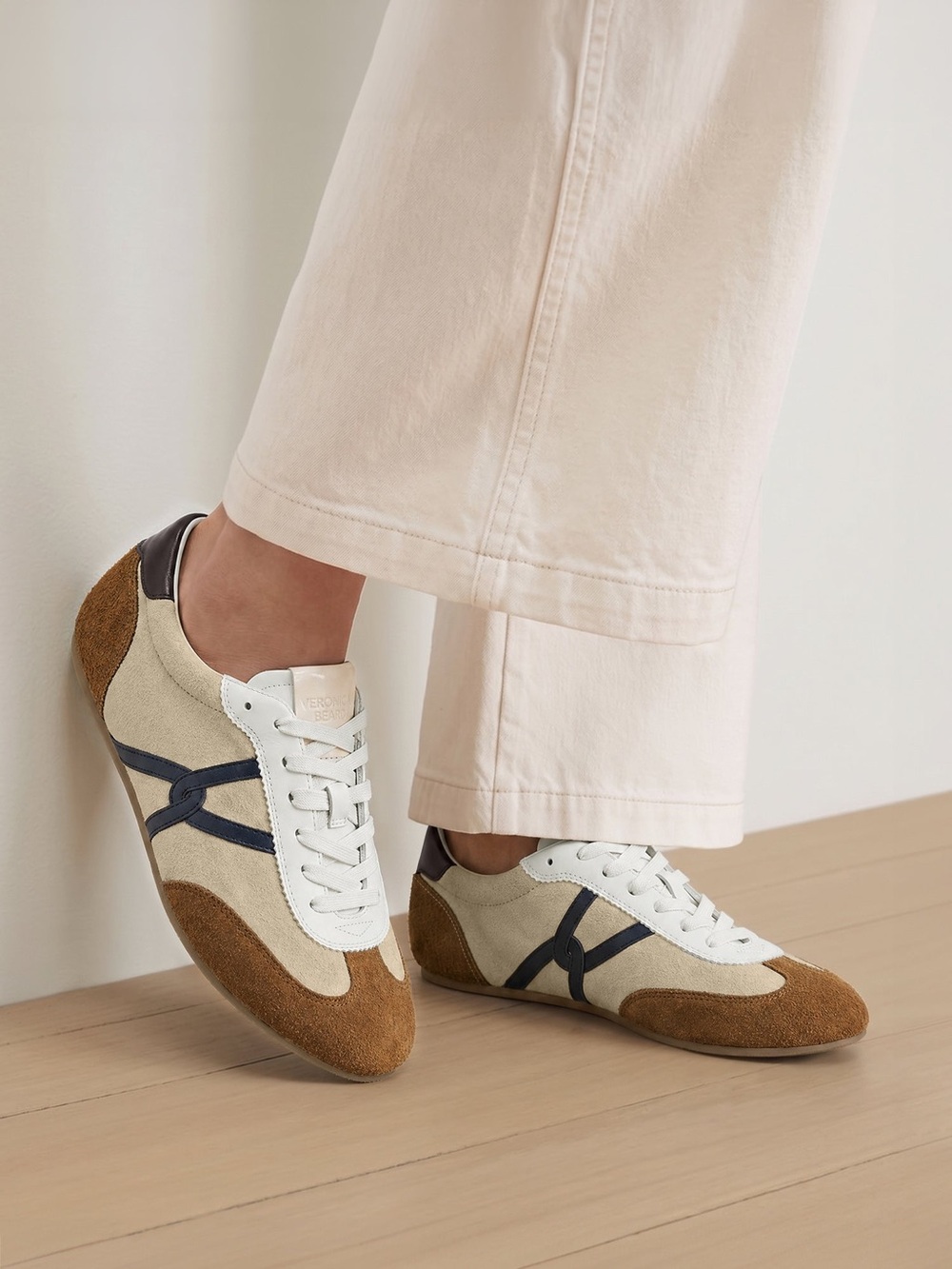 NEW Veronica Beard Suede Sneaker